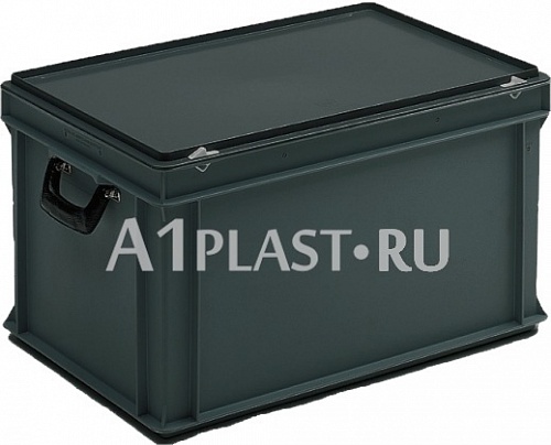 Антистатический пластиковый чемодан 2 ручки 400х300х184 мм