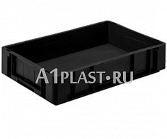 Антистатический ящик 600х400х120 мм черный