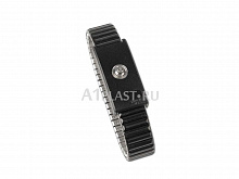 Антистатический браслет металлический XL (кнопка 4 мм)