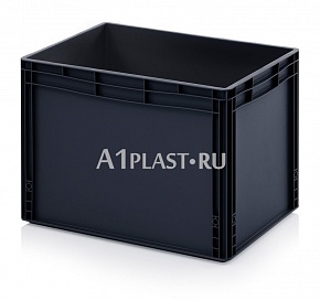 Антистатический пластиковый ящик 600х400х420 мм
