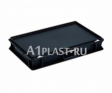 Антистатический пластиковый чемодан 1 ручка 600х400х93 мм