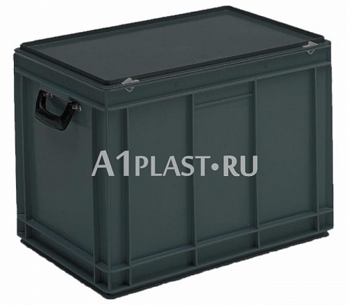 Антистатический пластиковый чемодан 2 ручки 400х300х340 мм