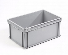 Ящик для хранения пластиковый сплошной 600х400х280 мм