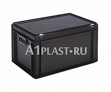 Антистатический пластиковый чемодан 2 ручки 600х400х340 мм