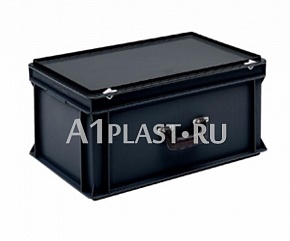 Антистатический пластиковый чемодан 1 ручка 600х400х295 мм