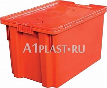 Пластиковый ящик для транспортировки 600х400х365 мм