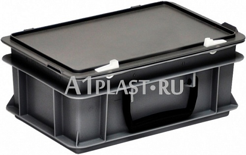 Антистатический пластиковый чемодан 1 ручка 300х200х125 мм