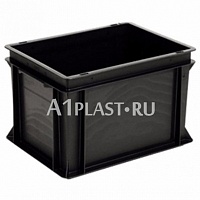 Антистатический ящик 400х300х270 мм черный