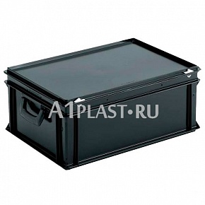 Антистатический пластиковый чемодан 1 ручка 600х400х340 мм