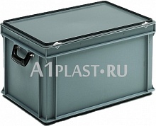 Пластиковый чемодан с двумя ручками 400х300х235 мм