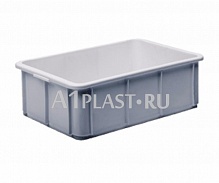 Стандартный пластиковый ящик для хранения 600х400х125 мм