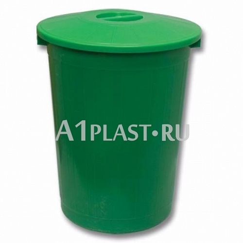 Пластиковый мусорный бак 60 л