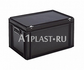 Антистатический пластиковый чемодан 2 ручки 600х400х295 мм