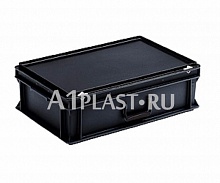 Антистатический пластиковый чемодан 1 ручка 600х400х185 мм