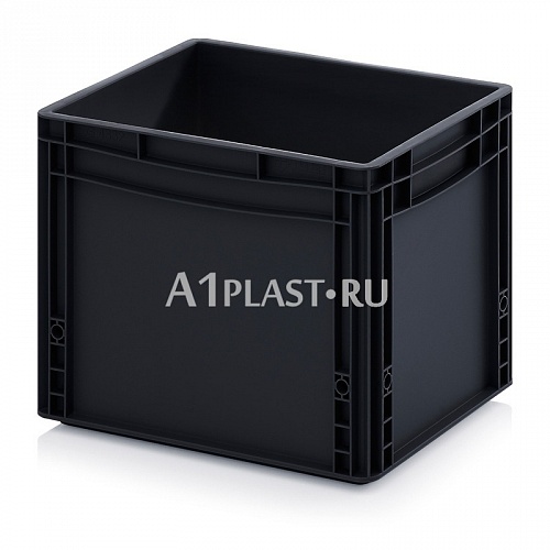 Антистатический пластиковый ящик 400х300х320 мм