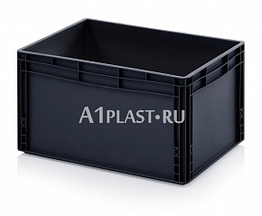 Антистатический пластиковый ящик 600х400х320 мм