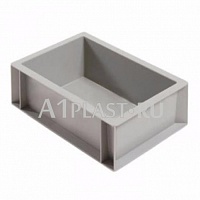 Ящик пластиковый 300х200х120 мм серый