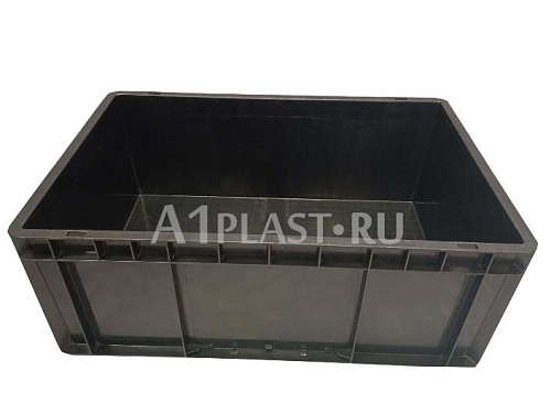 Антистатический пластиковый ящик 600х400х230 мм