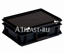 Антистатический пластиковый чемодан 1 ручка 400х300х135 мм
