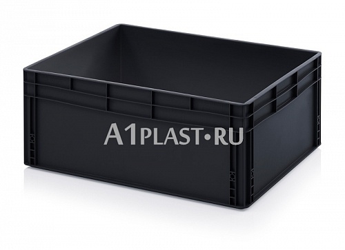 Антистатический пластиковый ящик 800х600х320 мм