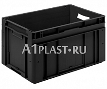 Пластиковый антистатический ящик 600х400х320 мм