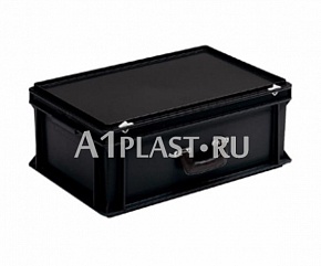 Антистатический пластиковый чемодан 1 ручка 600х400х235 мм