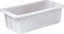 Универсальный конусный пластиковый ящик морозостойкий 600х300х190 мм