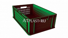 Пластиковый ящик для фруктов и овощей 600х400х200 мм